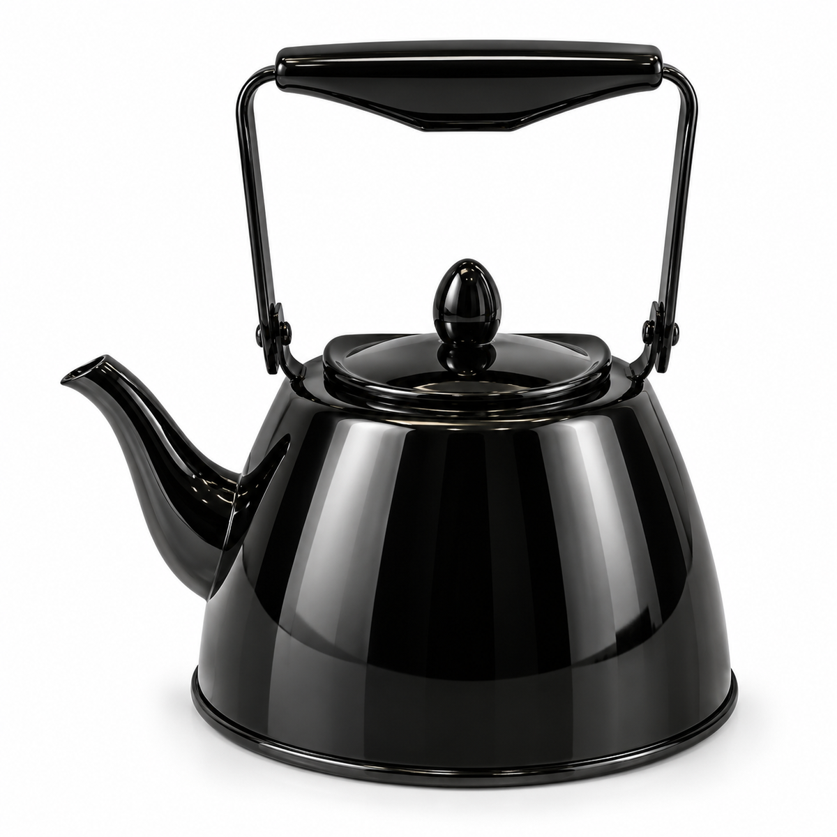 Midnight Luxe Stainless Steel Kettle – 1.5L