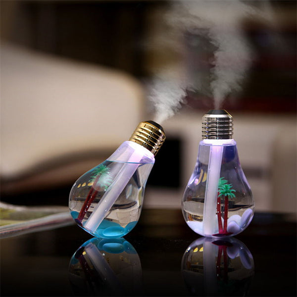 Bulb Humidifier With Colorful Night light