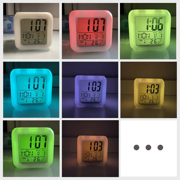 Digital Glowing Alarm Clock
