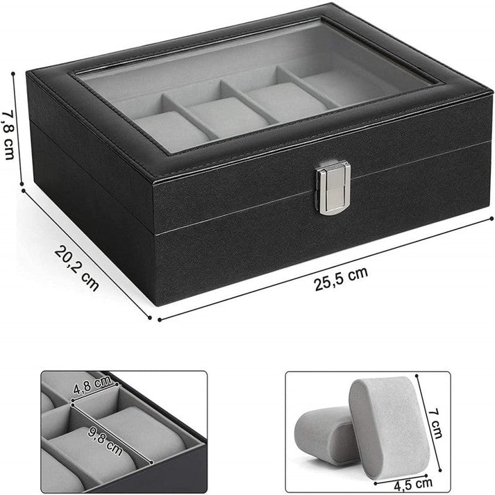 New Luxury Wooden Watch Box (Premium Quality)