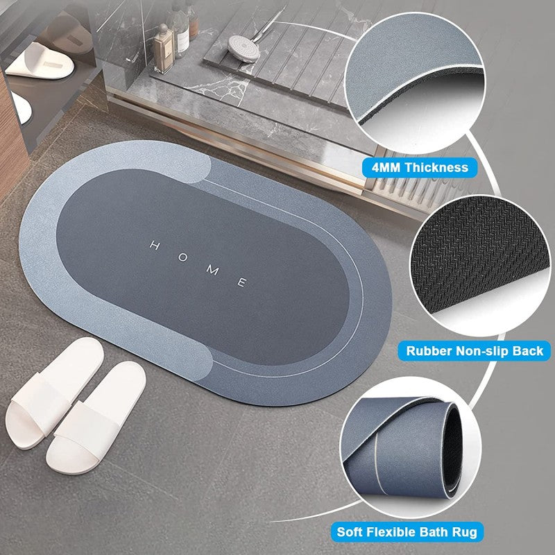Anti slip water Absorbent Floor Mat