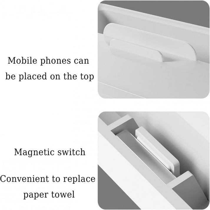 Multifunctional Tissue Box Holder