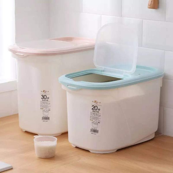 15 kg Rice Container With Wheels