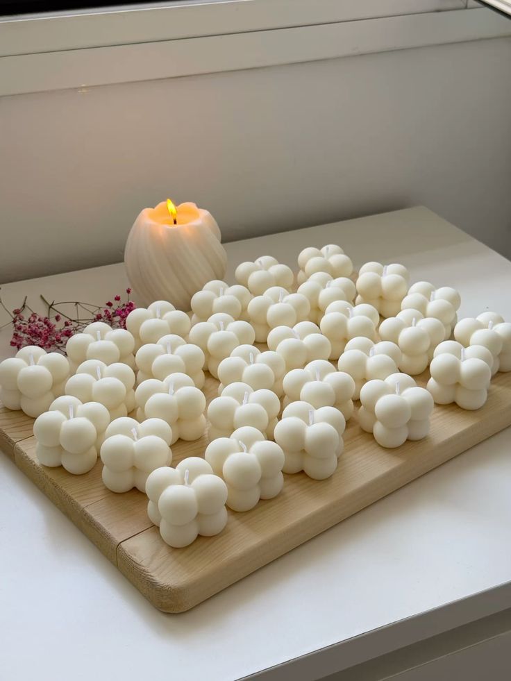 Small Bubble Candle