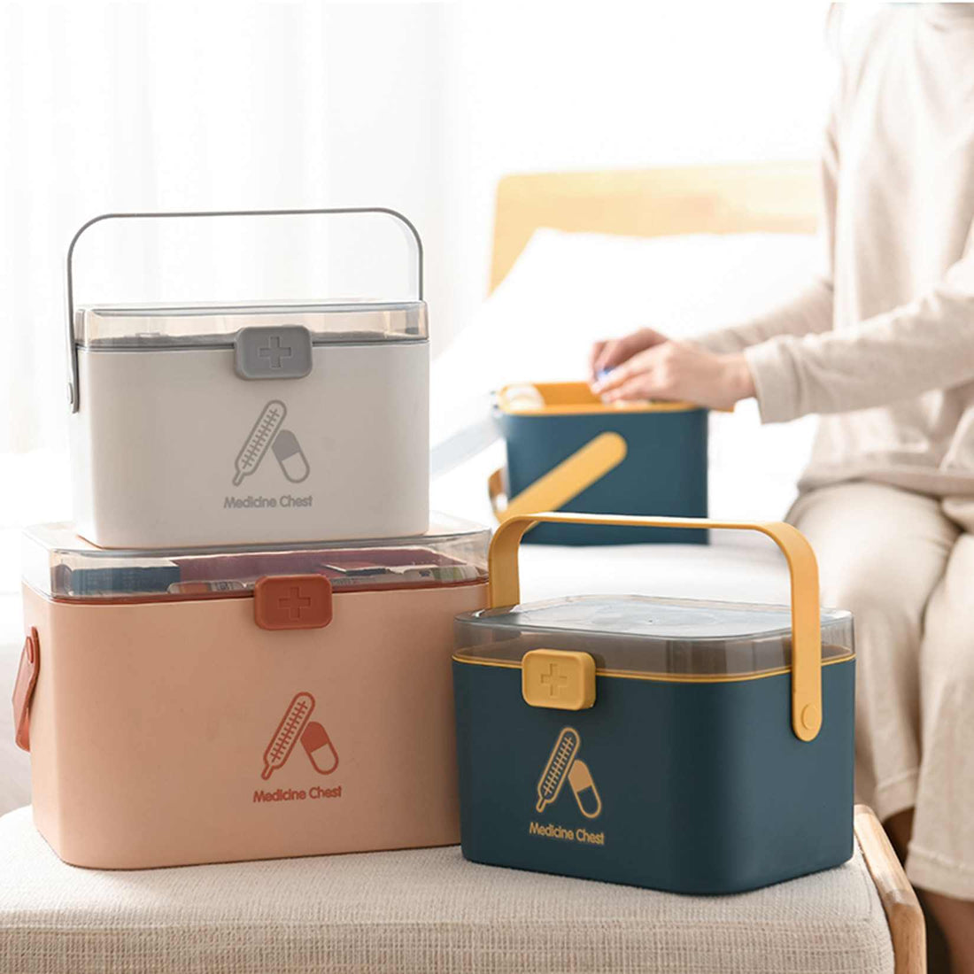 Single Layer Warm Heart Lunch Box