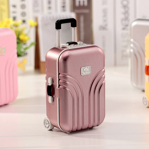 Mini Suitcase Shape Music | Jewelry Mini Storage Box