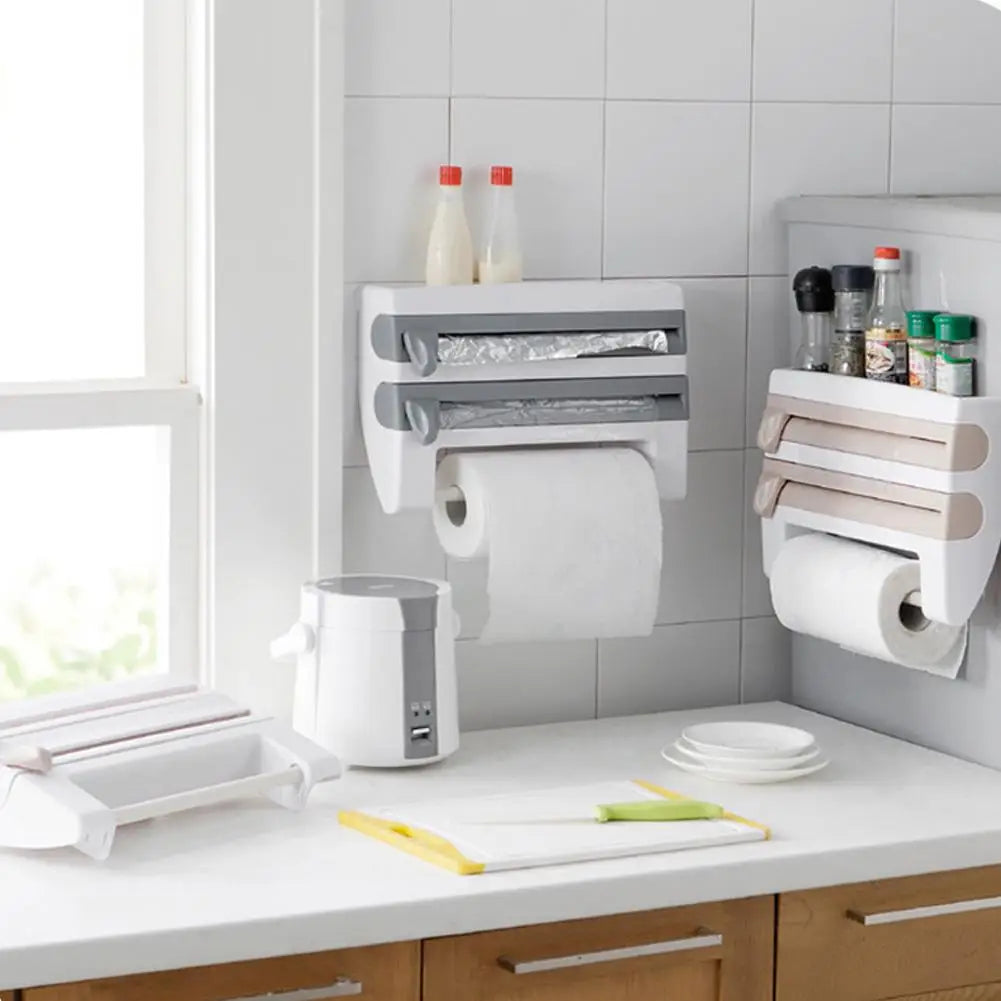 3 In 1 Food Film Dispenser Wall-Mount