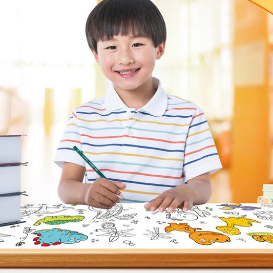 Children Coloring Drawing Roll Sticker (59 Inch Length)