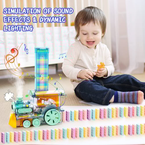 Automatic Domino Train Set (60Pcs)