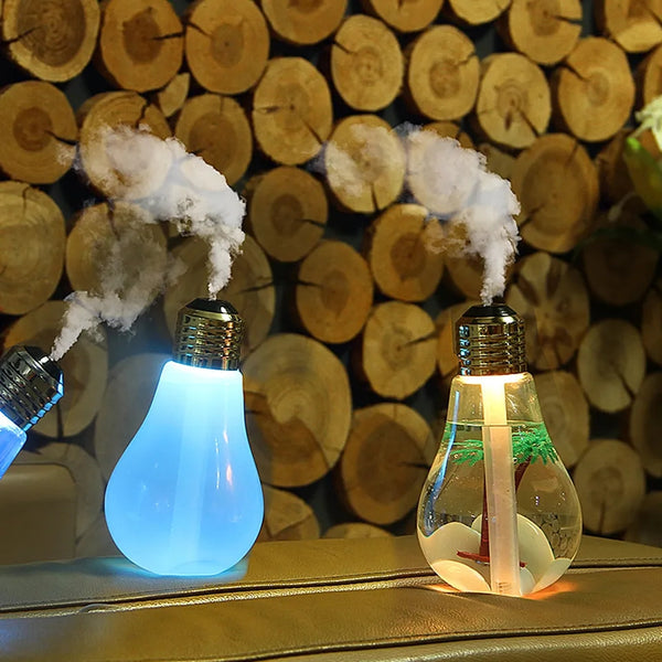 Bulb Humidifier With Colorful Night light