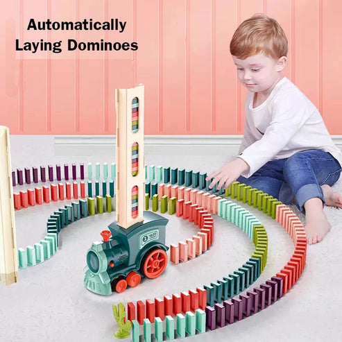 Automatic Domino Train Set (60Pcs)
