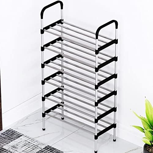 6 Layer Stainless Steel Layer Shoe Rack
