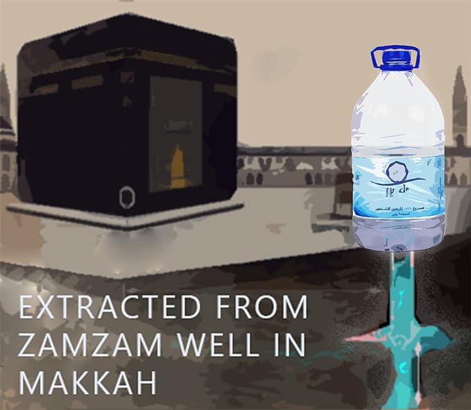Abe-e-Zamzam (5 liter) bottle With Box || 100% pure & original packaging
