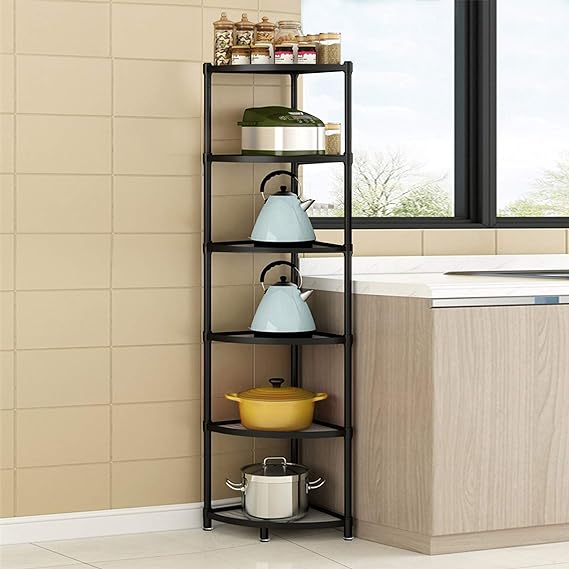 Kitchen Corner Shelf Rack