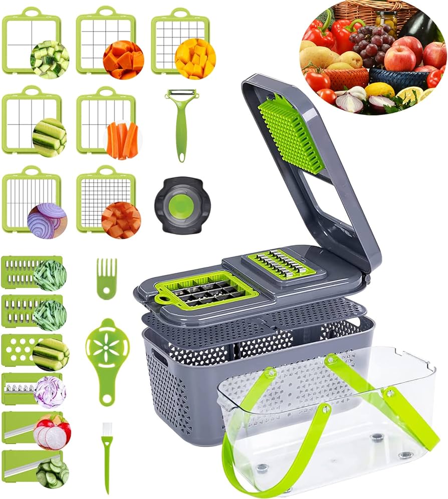Multifunctional Vegetable Cutter 22 in 1 Fruit Vegetable Slicer