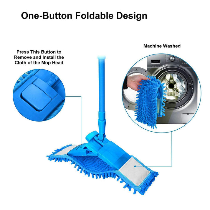 New Flat Microfiber Floor Mop