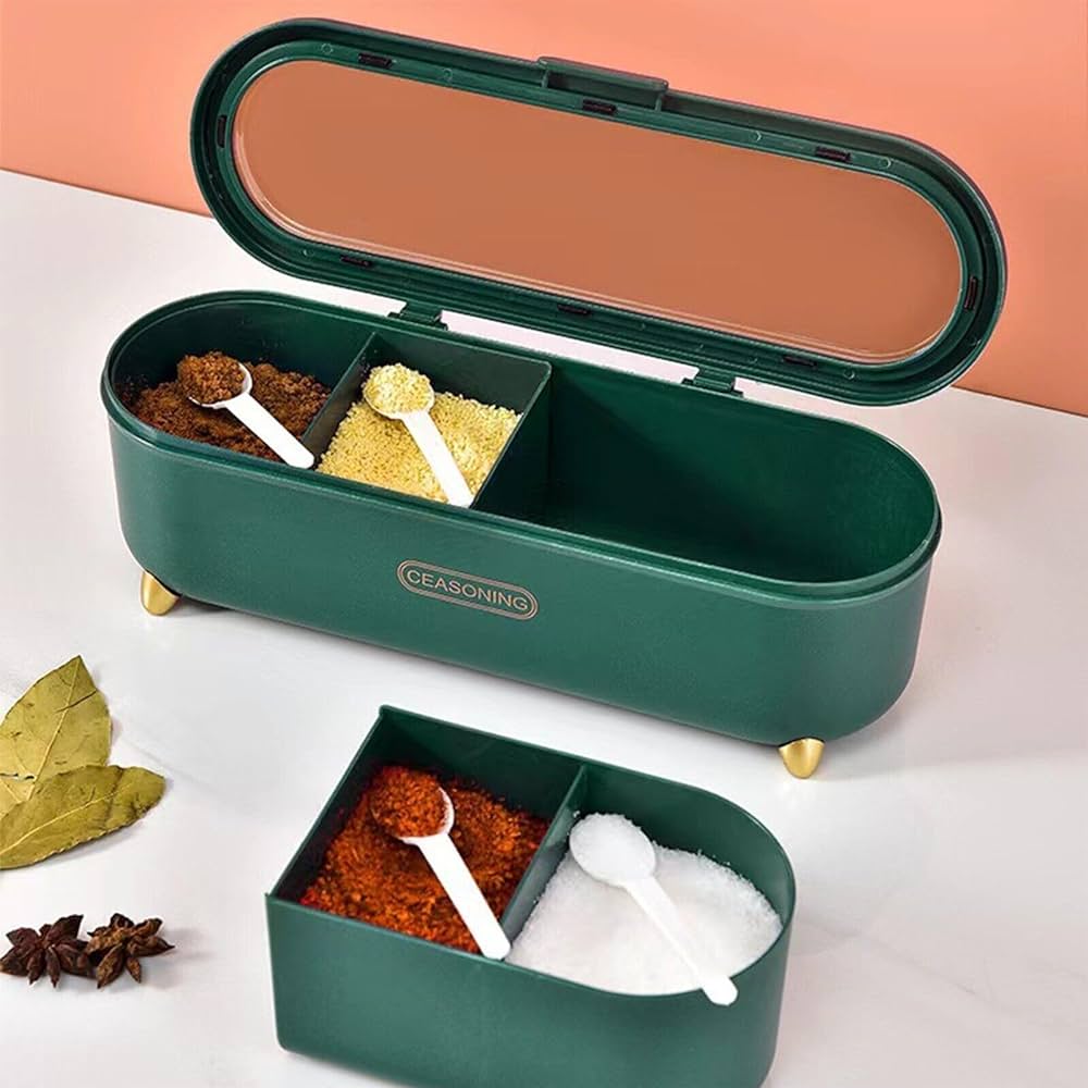 Rack 4 Grids Spice Storage