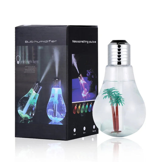 Bulb Humidifier With Colorful Night light