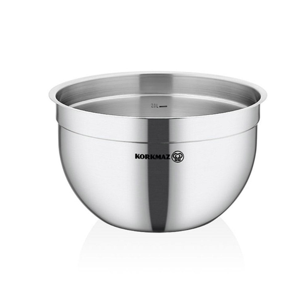 Korkmaz Proline Gastro Mixing Bowl 24x15 (Satin)