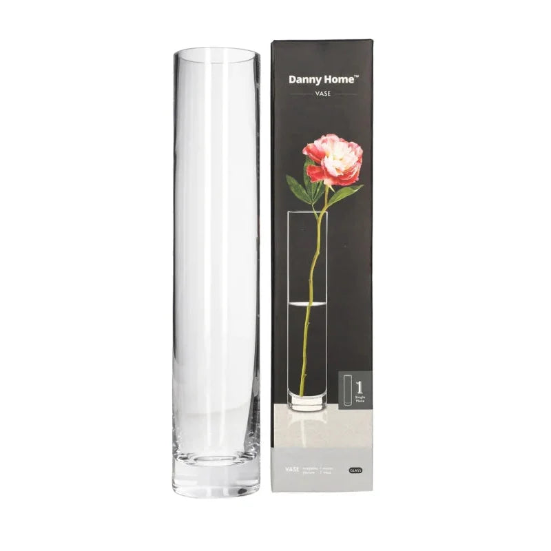 Elegant Glass Decorative Vase – 25.1cm | Stylish Flower Vase