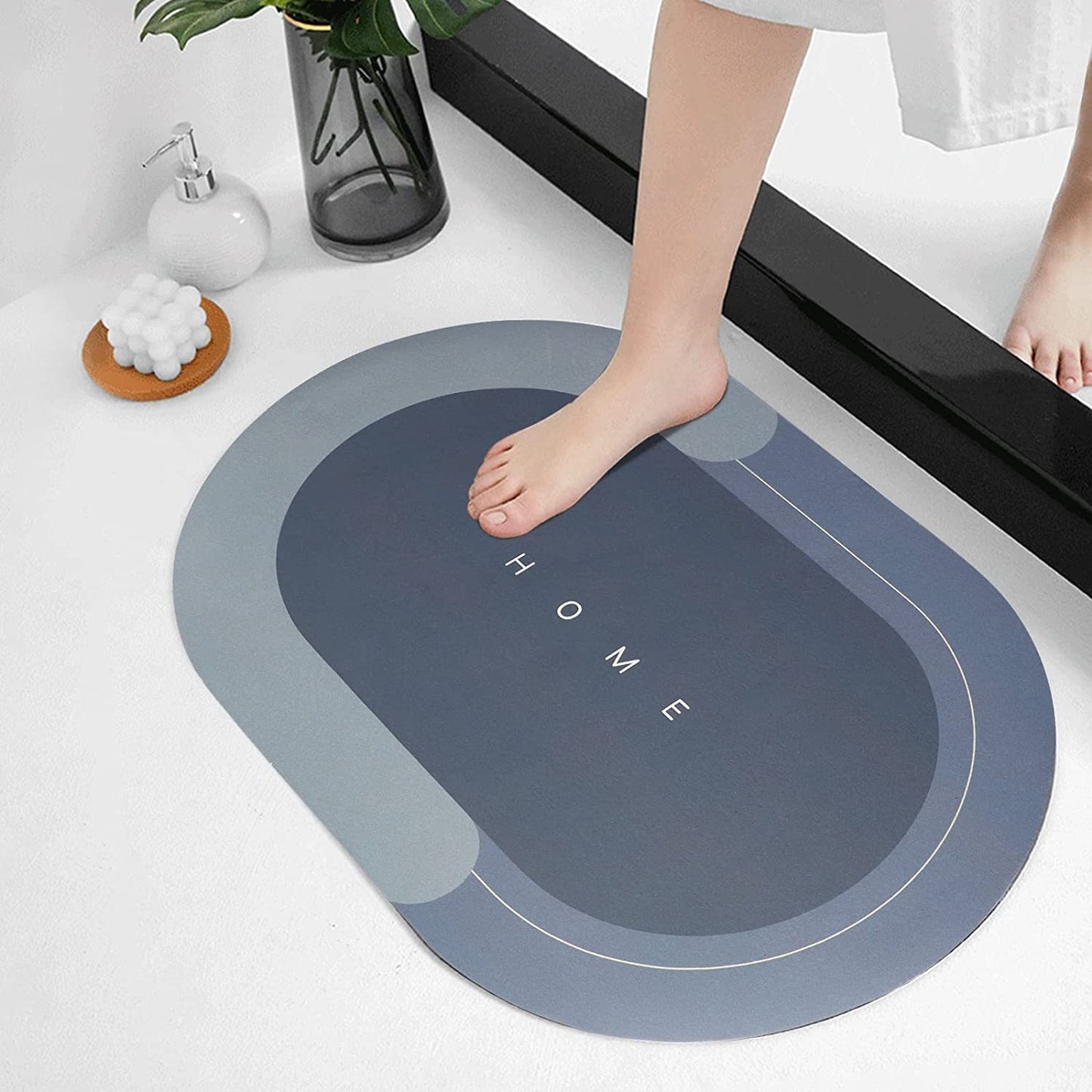 Anti slip water Absorbent Floor Mat