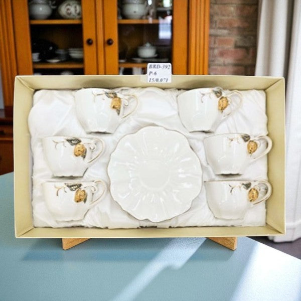 Angela Ceramic Cup Saucer Set - BRD392