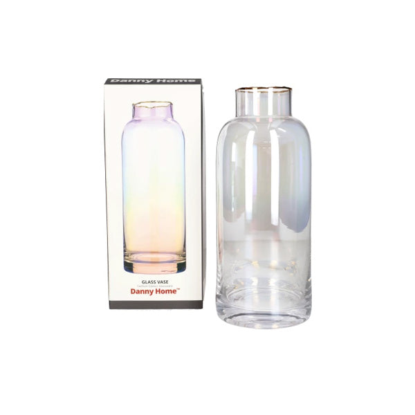 Elegant Glass Decorative Vase – 7.8cm | Stylish Flower Vase