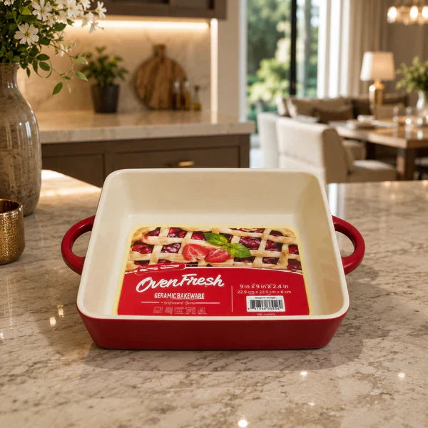 Danny Home 11.5-Inch Ceramic Bakeware Dish