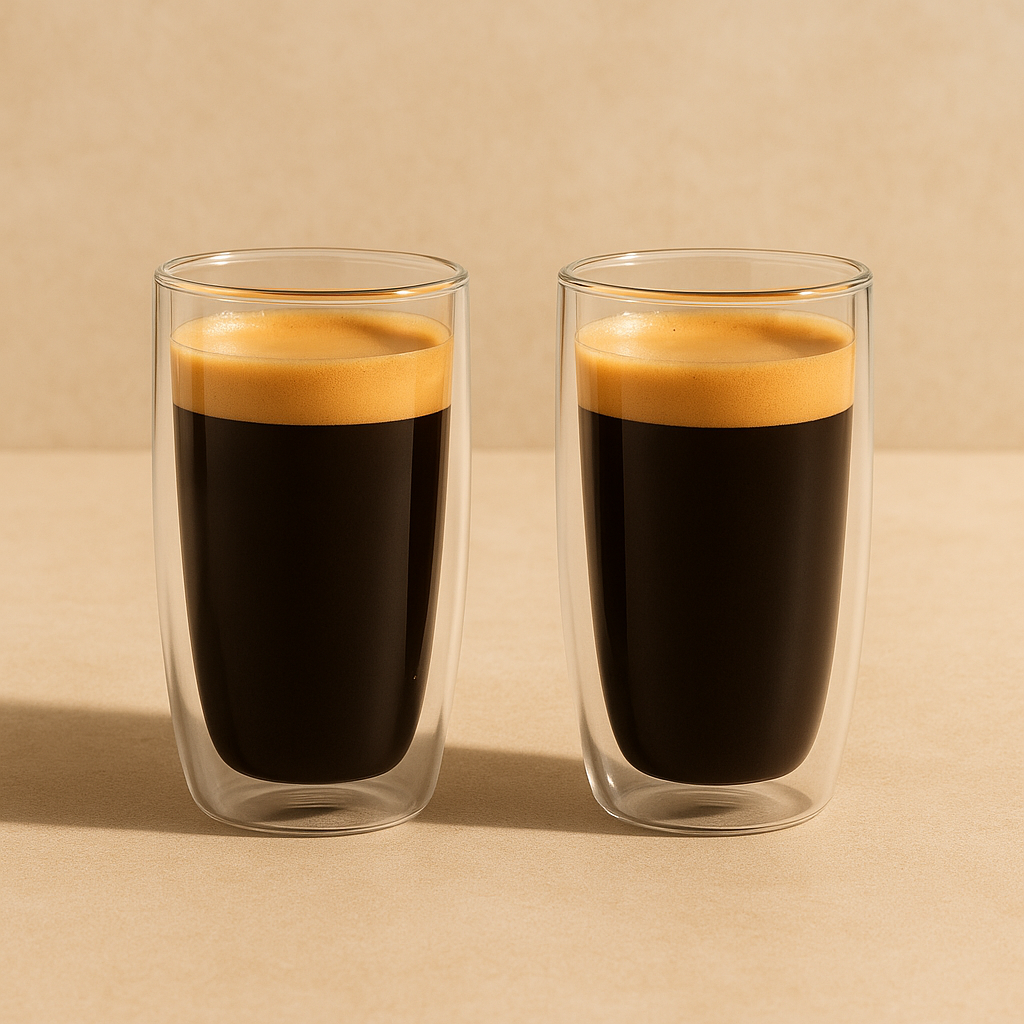 Danny Home 300ml Double Walled Glass - 2Pcs Set