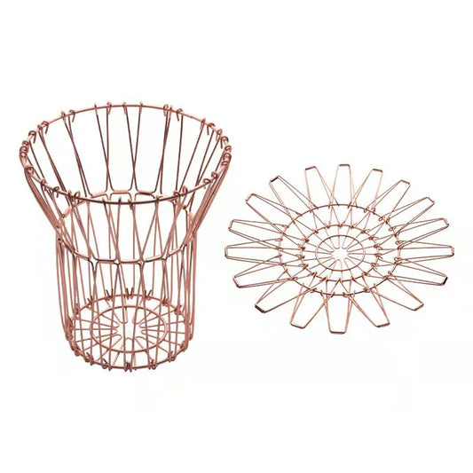Creative Foldable Metal Fruit Basket
