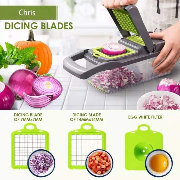 Multifunctional Vegetable Cutter 22 in 1 Fruit Vegetable Slicer