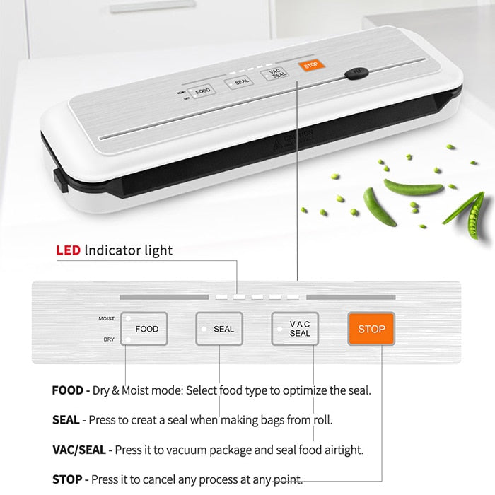 Vacuum Sealer Packaging Machine For Food Storage