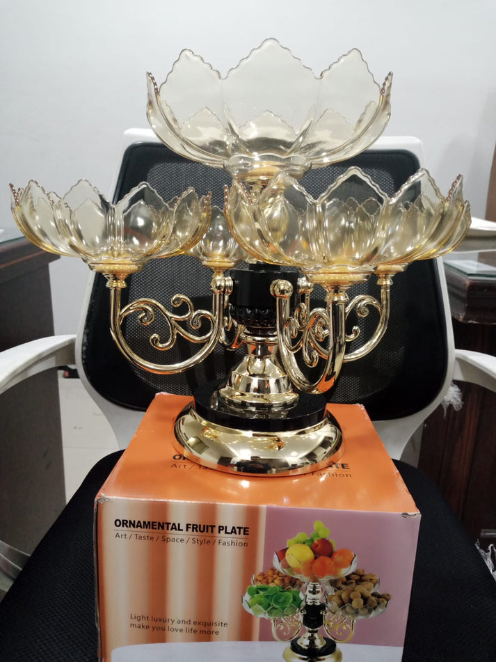 Rotating Dry Fruit Plate Rack