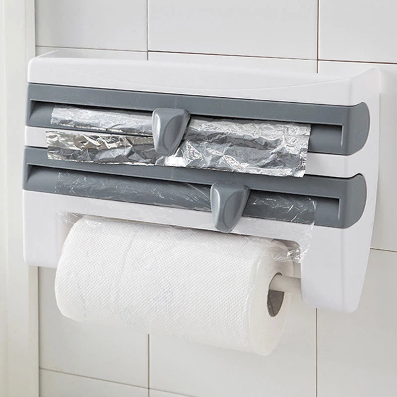 3 In 1 Food Film Dispenser Wall-Mount