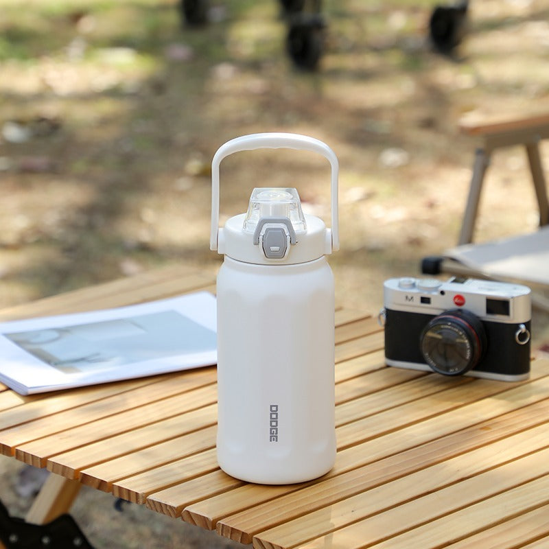 Dodge 540ml Premium Water Bottle | White