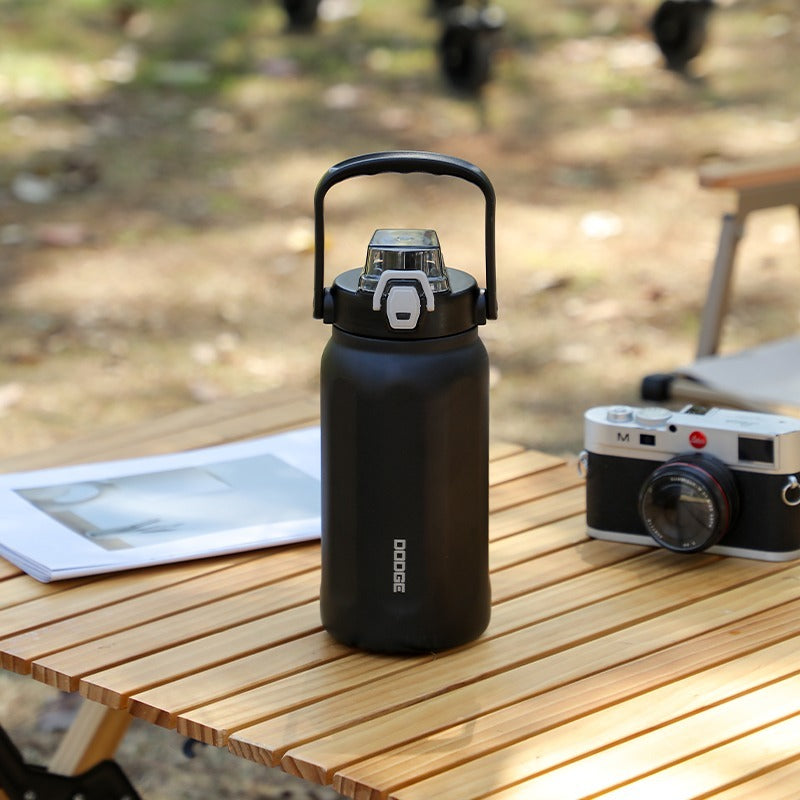 Dodge 540ml Premium Water Bottle | Matte Black