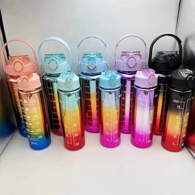 3PCS Sports Water Bottle