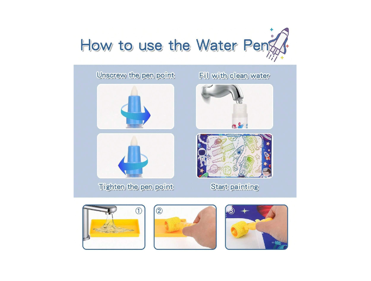 Magic Water Drawing Mat