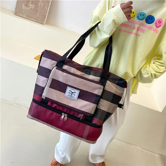 Travel Bag Dry and Wet Separation