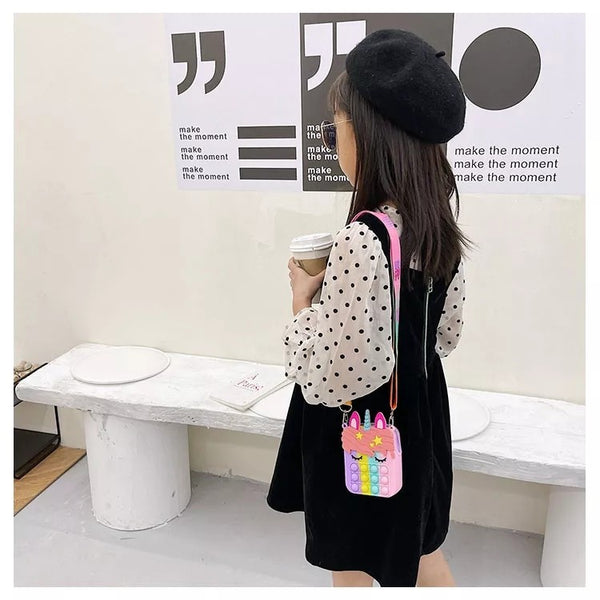 Rainbow Unicorn Poppy Playtime Coin Purse