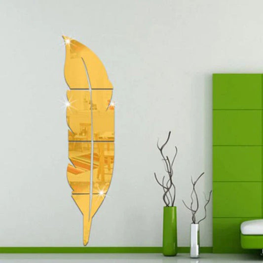 D Acrylic Décor Mirror Wall Sticker for Dining Room Wall Décor