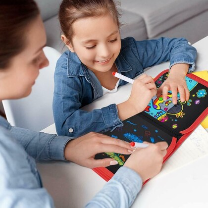 Kids Erasable 6 Side Doodle book