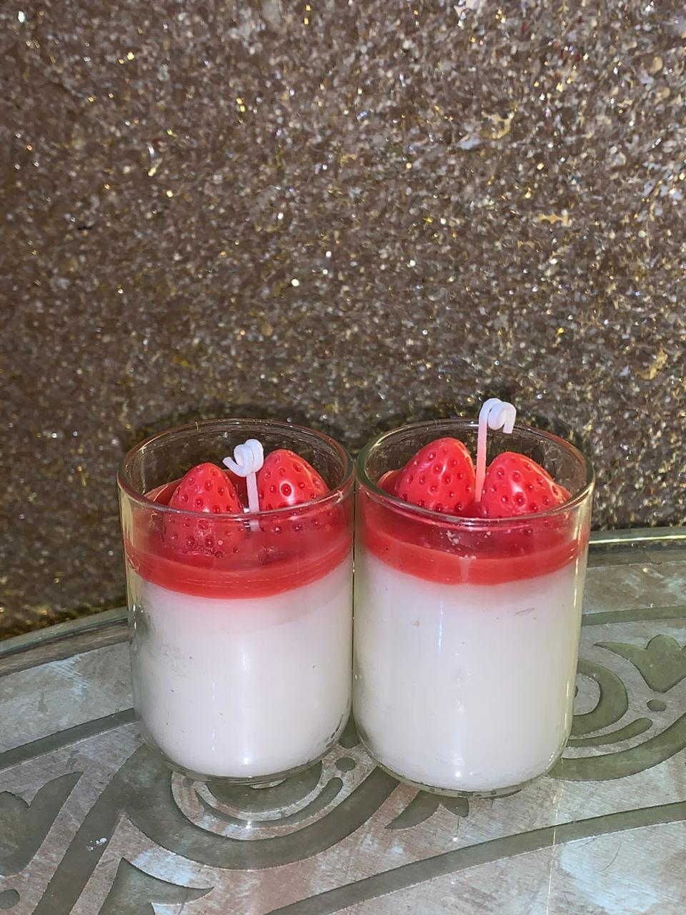 Strawberry Sundae Candle