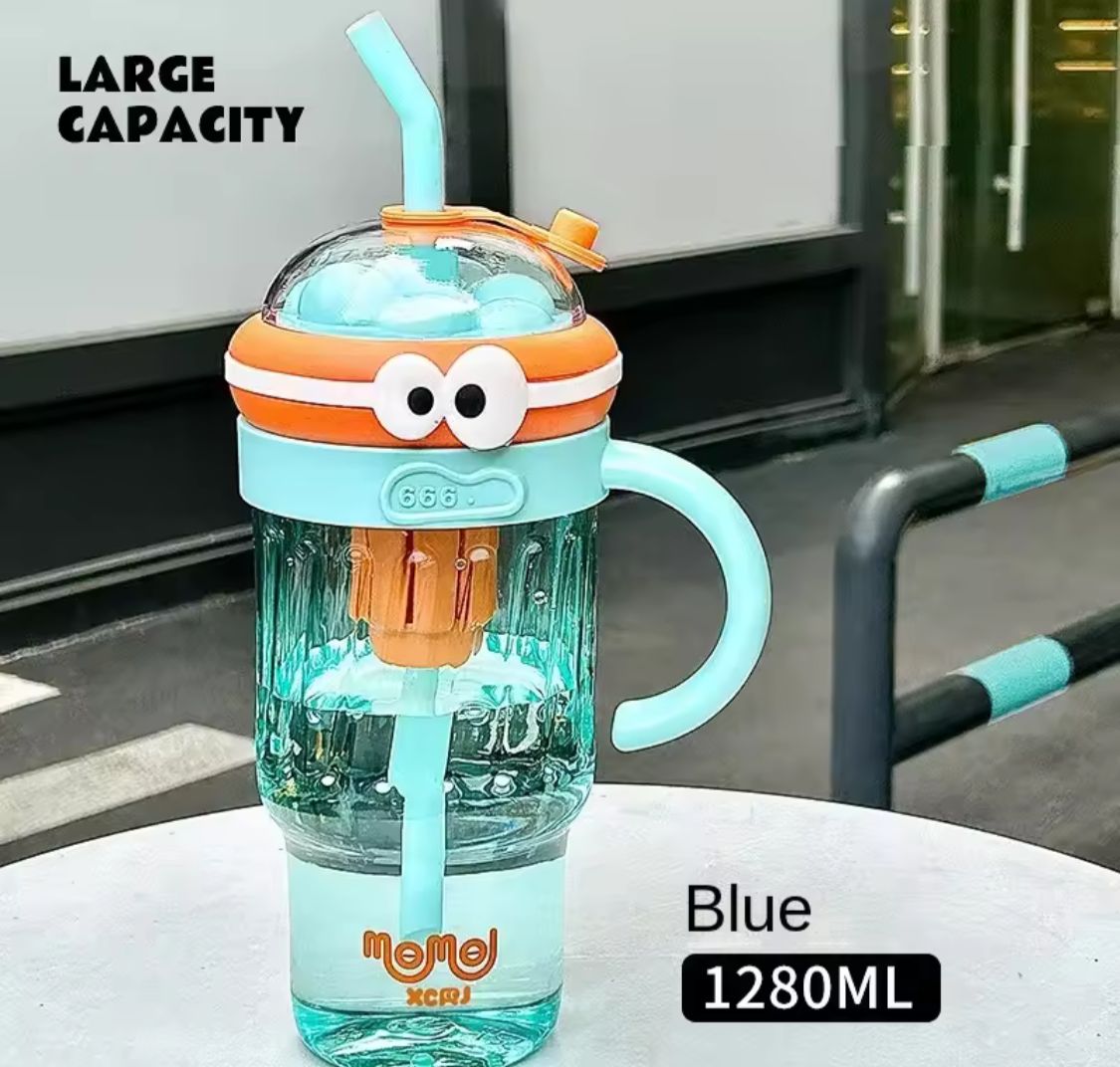 1280ml Large Capacity Outdoor Plastic Water Bottle