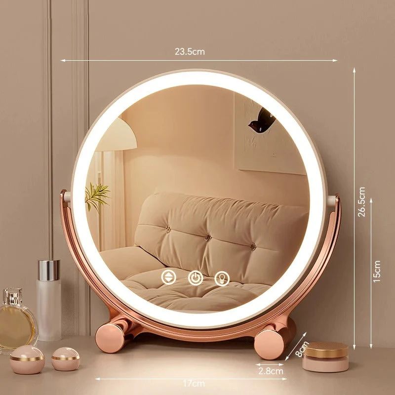 Premium LED Desktop Makeup Studio Mirror
