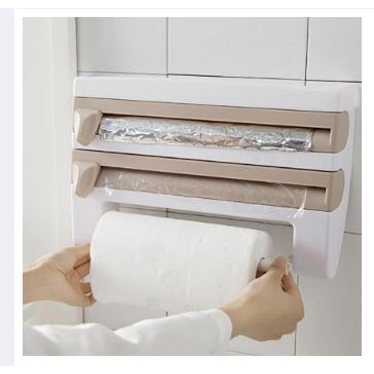 3 In 1 Food Film Dispenser Wall-Mount