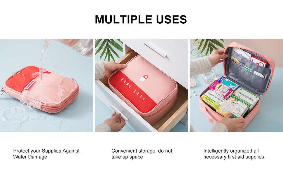 Travel portable medical bag