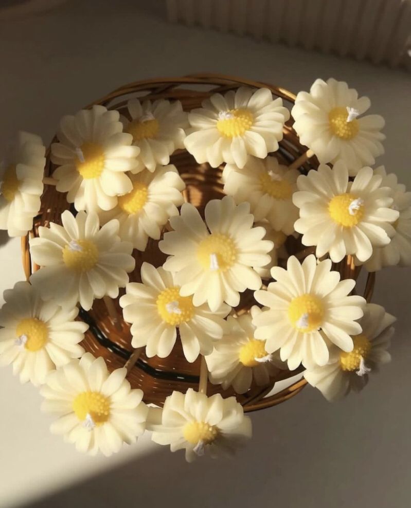 Daisy Candle