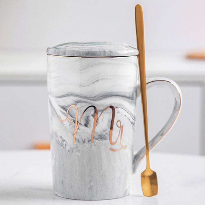 Mr and Mrs Couple Ceramic Mug
