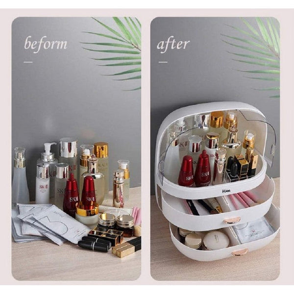 Organizer Desktop Display Rack With Drawer Jewelry Container